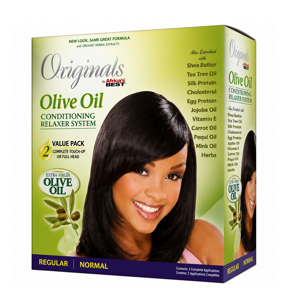Africa's Best Originals Relaxer Kit Twin Pack Normal