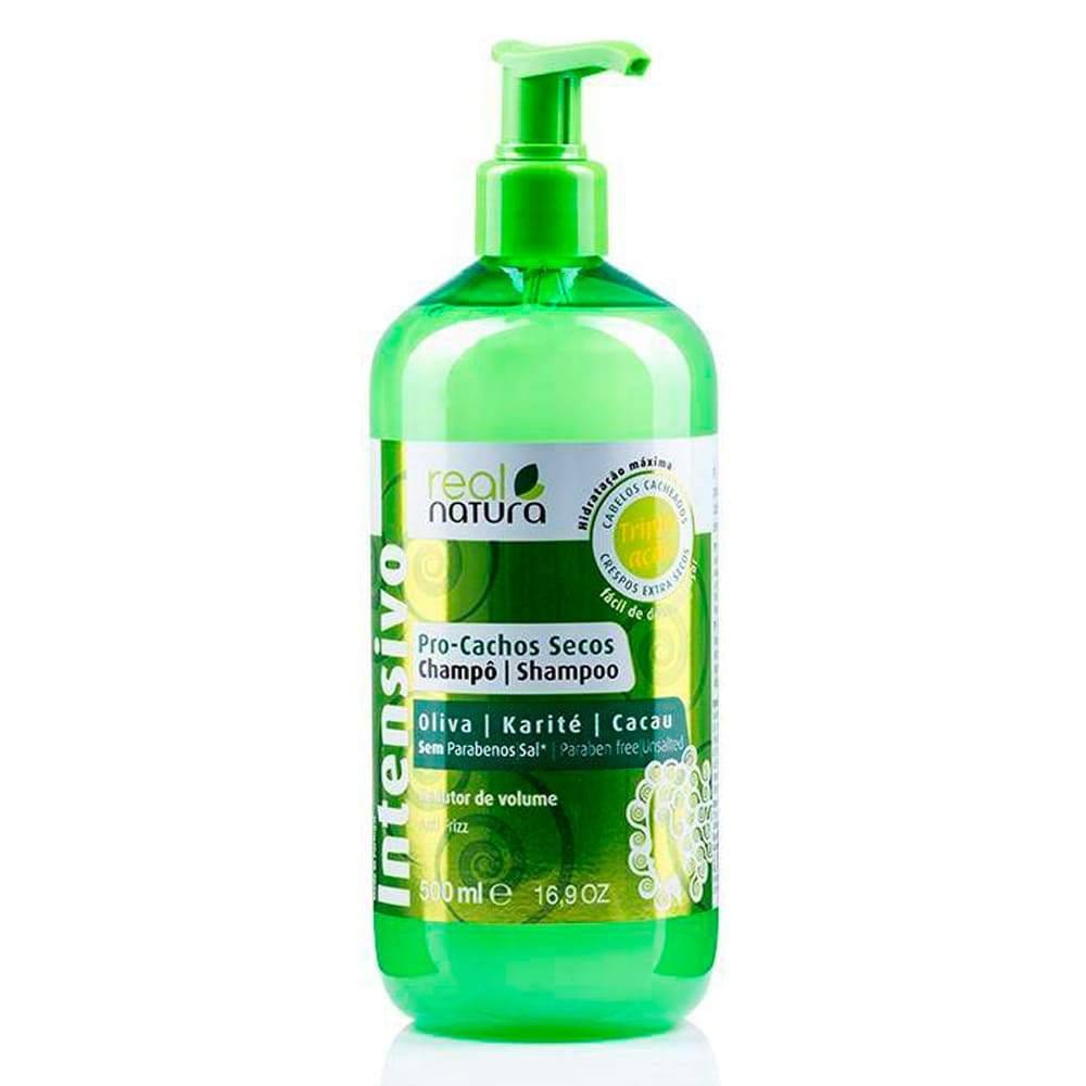 Real Natura Pro-Cachos Secos Shampoo 500ml