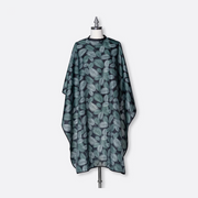Bifull Schwarzer Schneideumhang mit Blattdesign