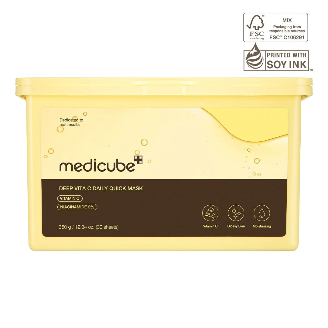 Medicube Deep Vita C Tägliche Quick Maske 30 Stück