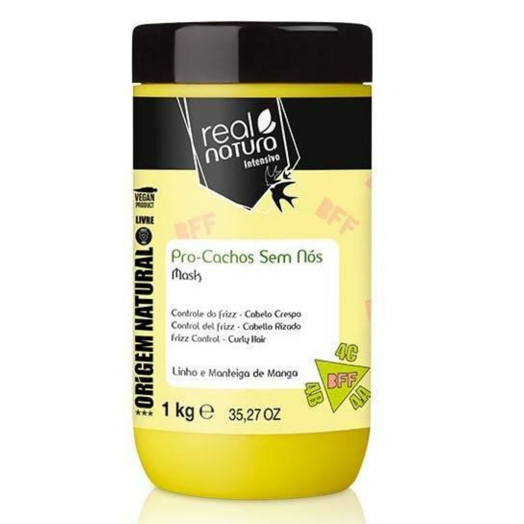 Real Natura Pro-Knotless Curls Mask 1kg