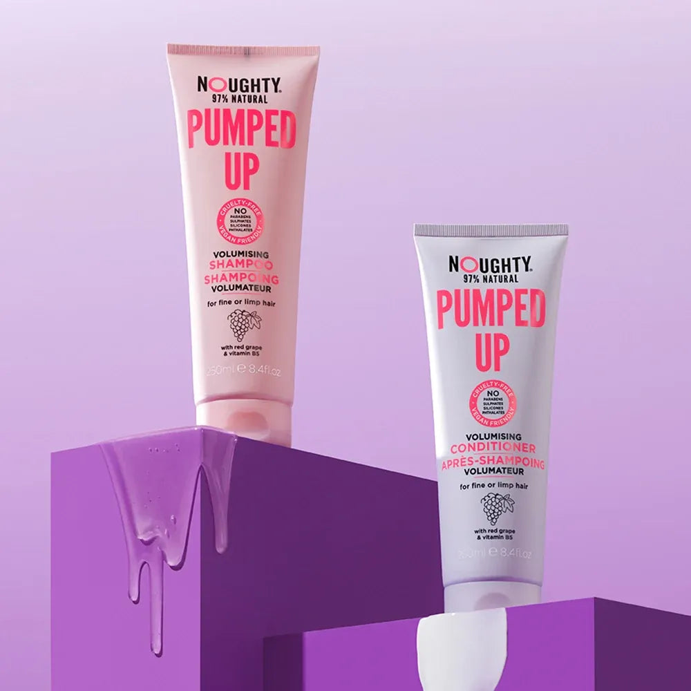 Noughty Pumped Up  Volumising Shampoo 250ml