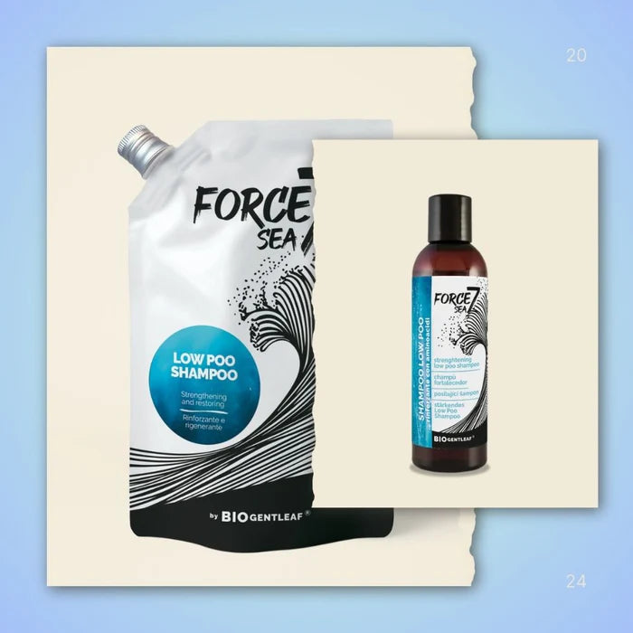 Bio Gentleaf Force 7 Sea Strengthening Low Poo Shampoo 200ml (Bottle)