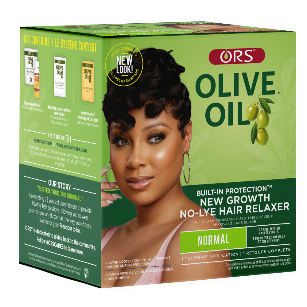 Ors Olive Oil New Growth No-Lye Hair Relaxer - Normal-All-Aladin Beauty