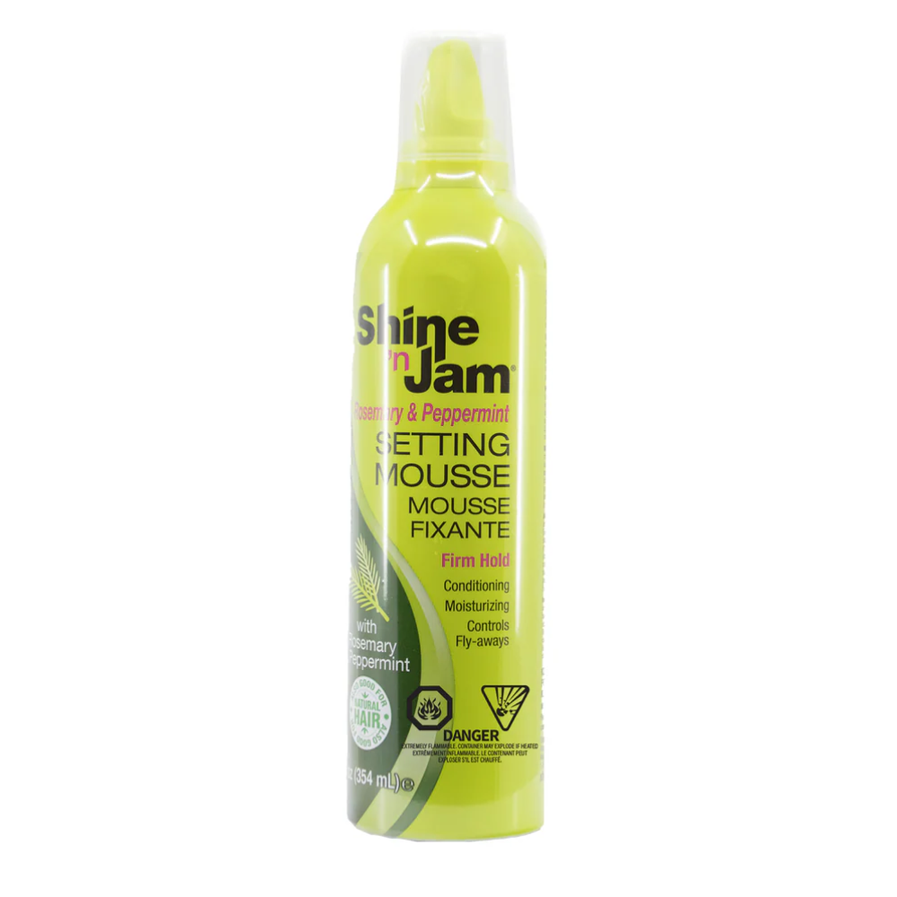 Shine 'n Jam Rosmarin Festigende Mousse 12oz