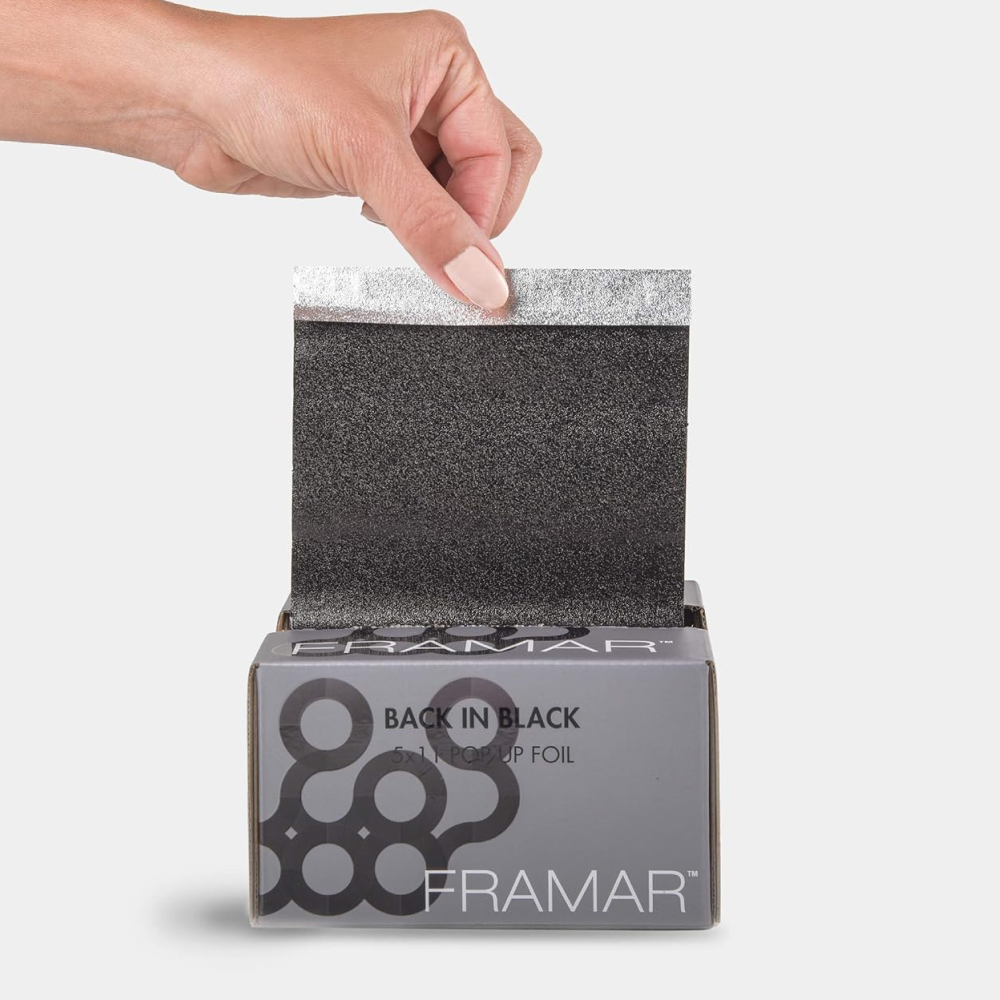 Framar Aluminium-Färbefolie auf Rolle, 12,7 cm x 97,5 m