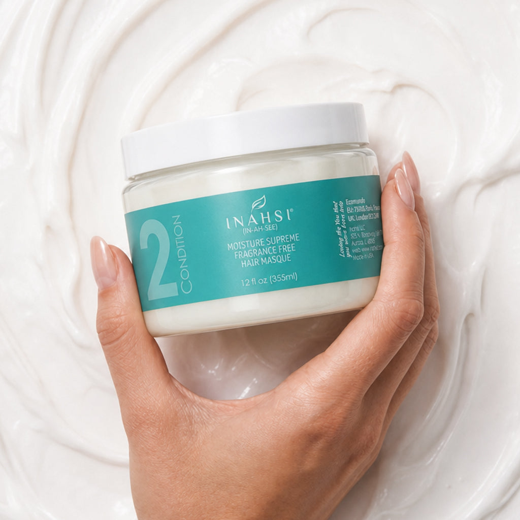 Inahsi Naturals Moisture Supreme Unparfümierte Haarmaske