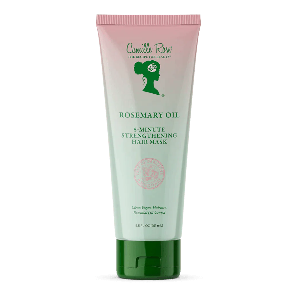 Camille Rose Rosemary Oil 5-Minute Strengthening Hair Mask 251ml - Aladin Beauty