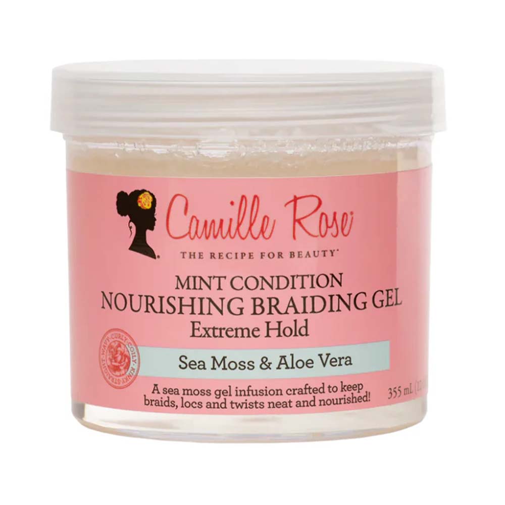 Camille Rose Mint Condition Nourishing Braiding Gel Extrem Starker Halt 355ml