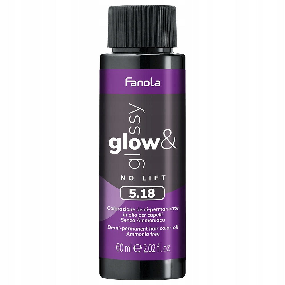 Fanola Glow & Gloss Demi-permanente Farbe 60ml