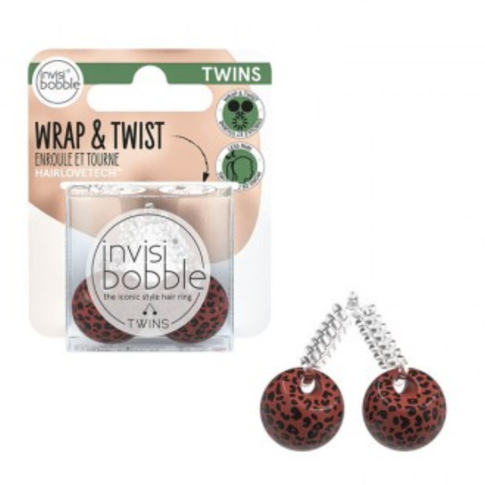 Invisibobble Original Twins Purrfection Strawberry