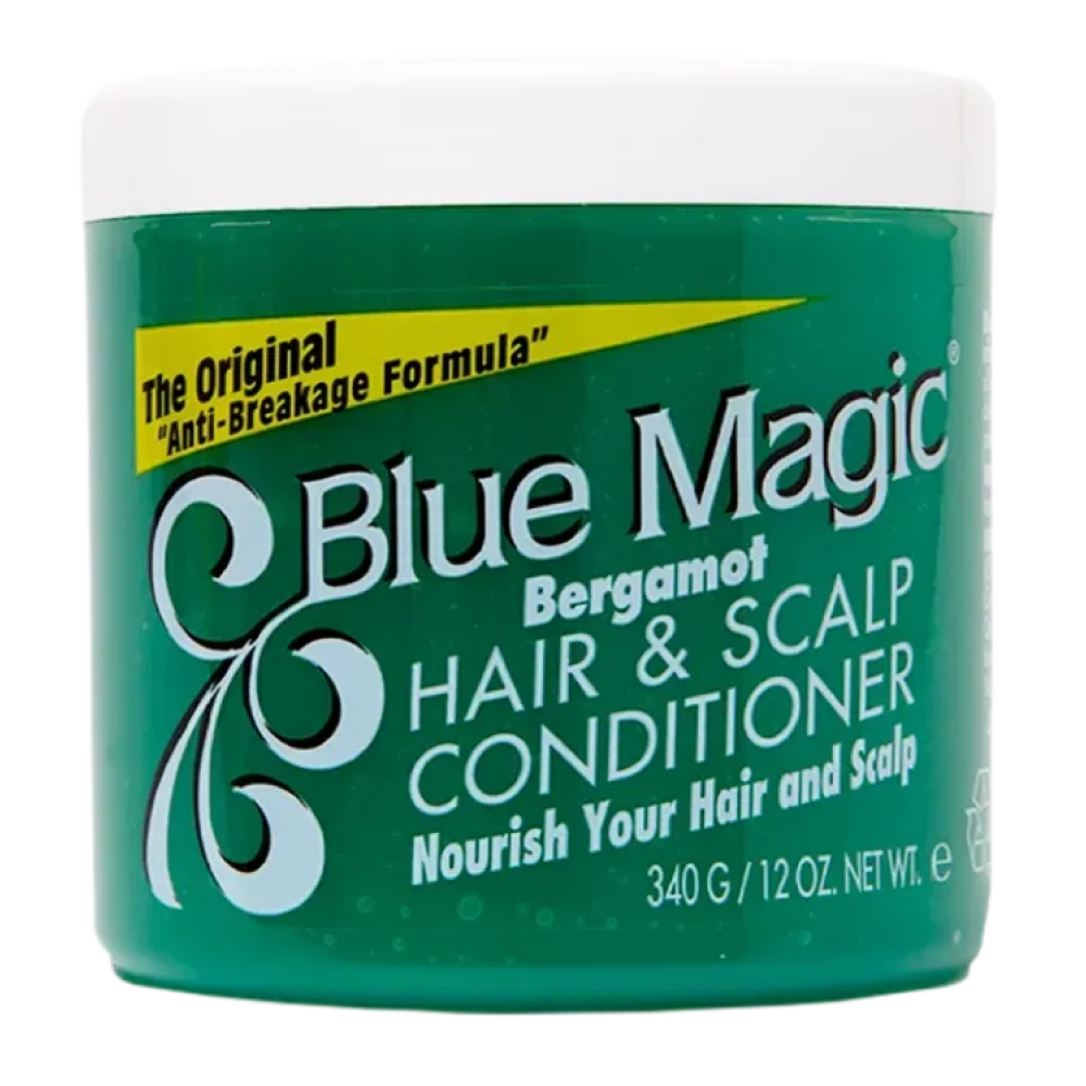 Blue Magic Hair & Scalp Conditioner Bergamot (green) 12oz-All-Aladin Beauty