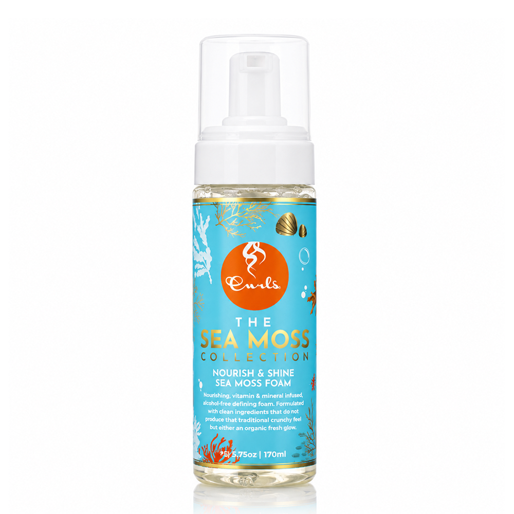 Curls Sea Moss Nourish & Shine Mousse 5.75oz-All-Aladin Beauty
