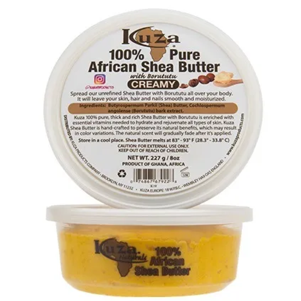 Kuza African Sheabutter Creamy Yellow-All-Aladin Beauty