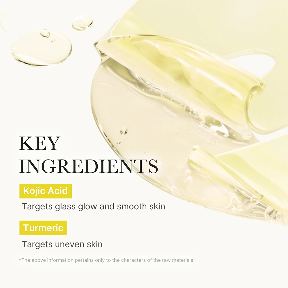 Medicube Kojic Acid Kurkuma aufhellende Gelmaske 28g 4 Stück