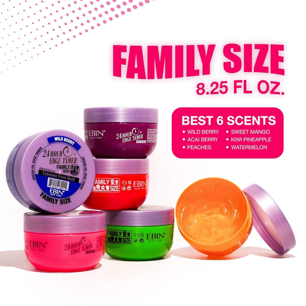 Ebin 24HR Edge Tamer 250ml-Hair Wax-Aladin Beauty