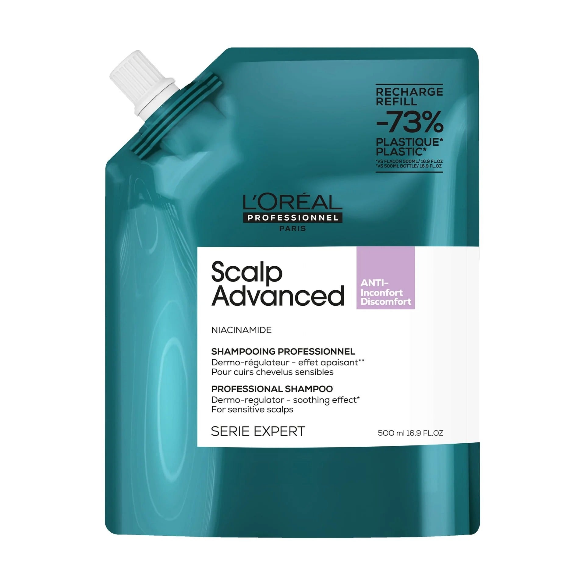 L'Oréal Professionnel Scalp Advanced Professional Shampoo Nachfüllpackung 500ml