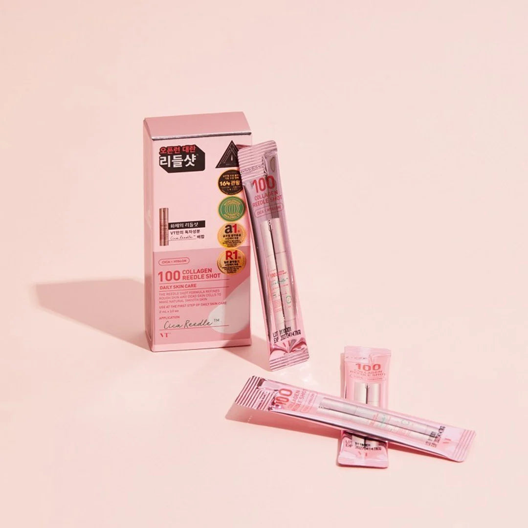 Vt Cosmetics Collagen Reedle Shot 100 | 2ml X 10 Stück