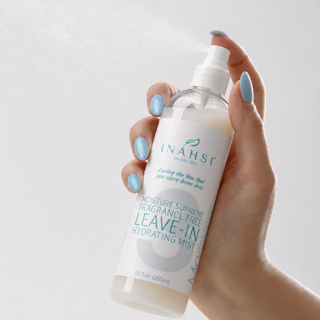 Inahsi Naturals Moisture Supreme Leave-In Spray ohne Duftstoffe