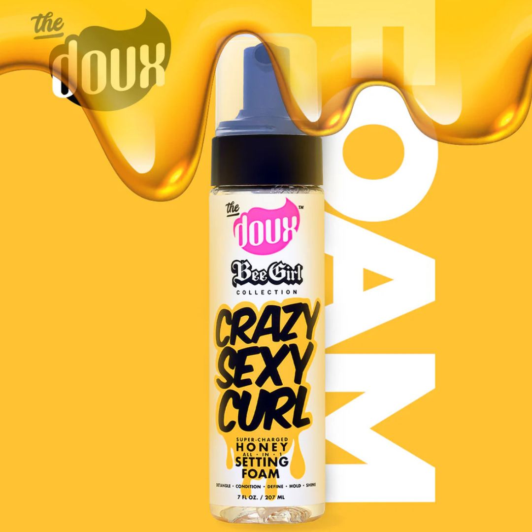 The Doux Bee Girl Crazy Sexy Curl Honey Setting Foam-All-Aladin Beauty