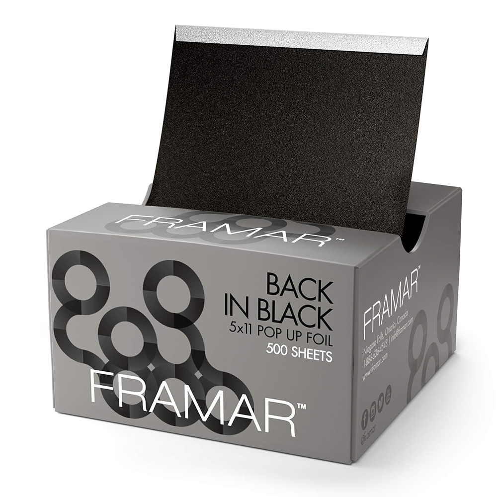 Framar Aluminium-Färbefolie auf Rolle, 12,7 cm x 97,5 m