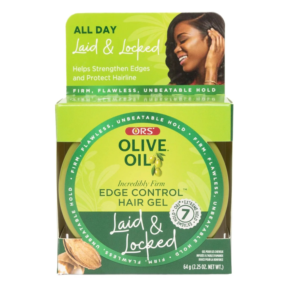 Ors Olive Oil Edge Control Hair Gel for Strengthening 2.25oz-All-Aladin Beauty
