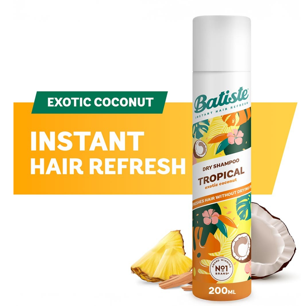 Batiste Trockenshampoo Tropical 200ml