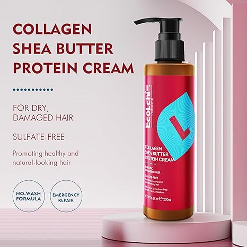 Ecolchi Collagen Sheabutter Proteincreme 200ml