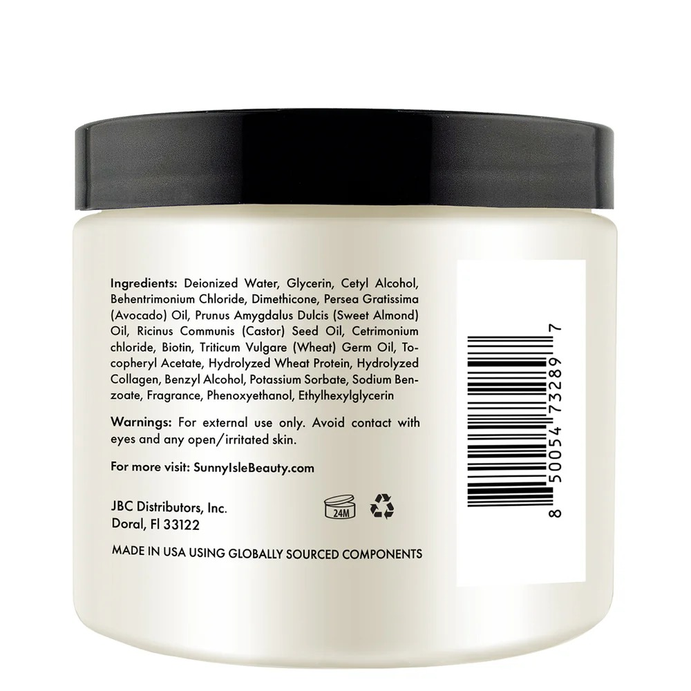 Sunny Isle Avocado & Collagen Nourishing Hydrating Repair Masque 473ml-All-Aladin Beauty