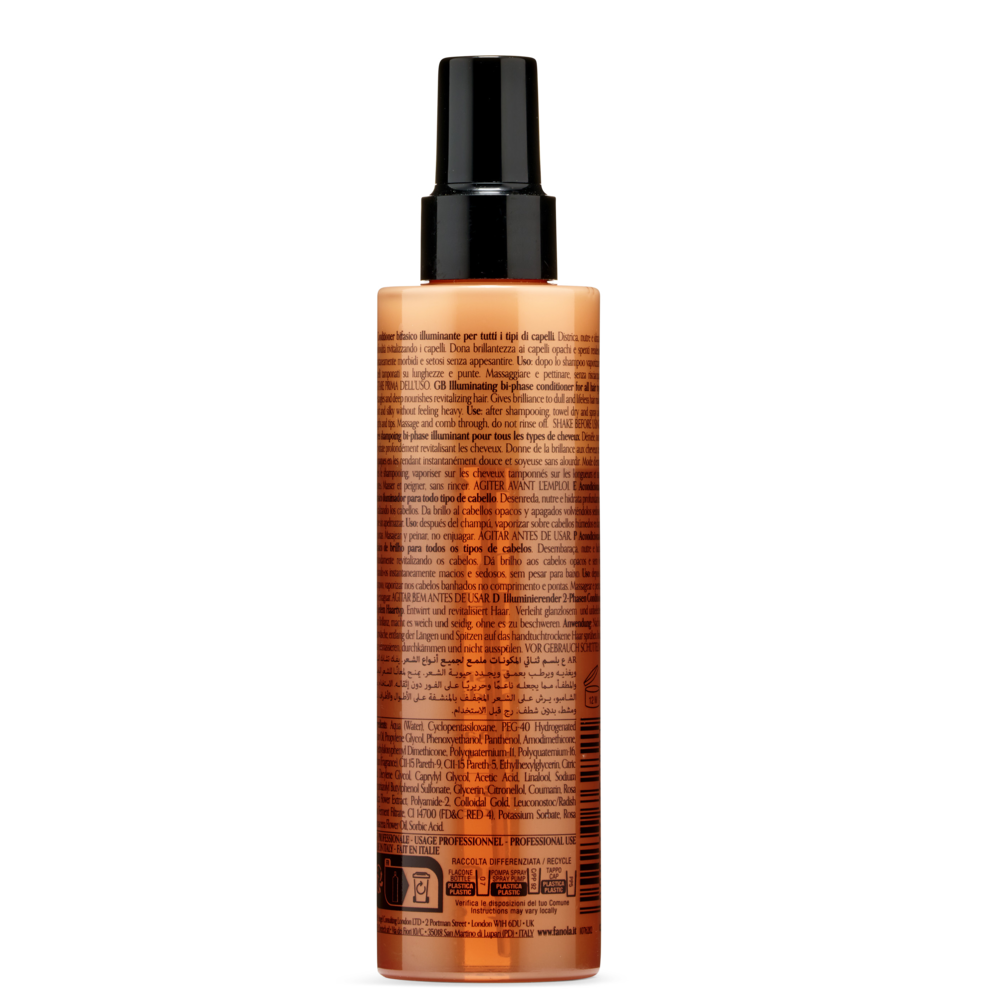 Fanola Oro Therapy Gold Zweiphasen-Glanz Conditioner 200ml