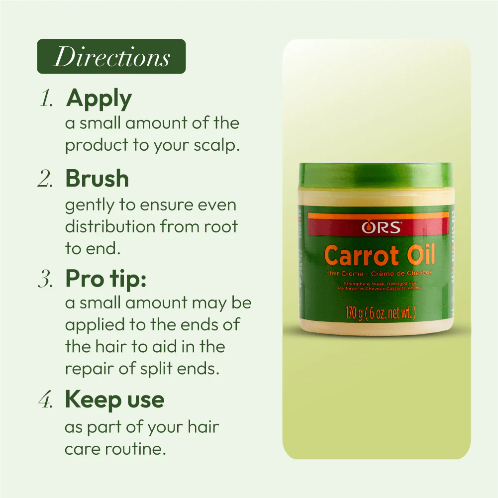 Ors Carrot Oil Hair Dress 170g-All-Aladin Beauty