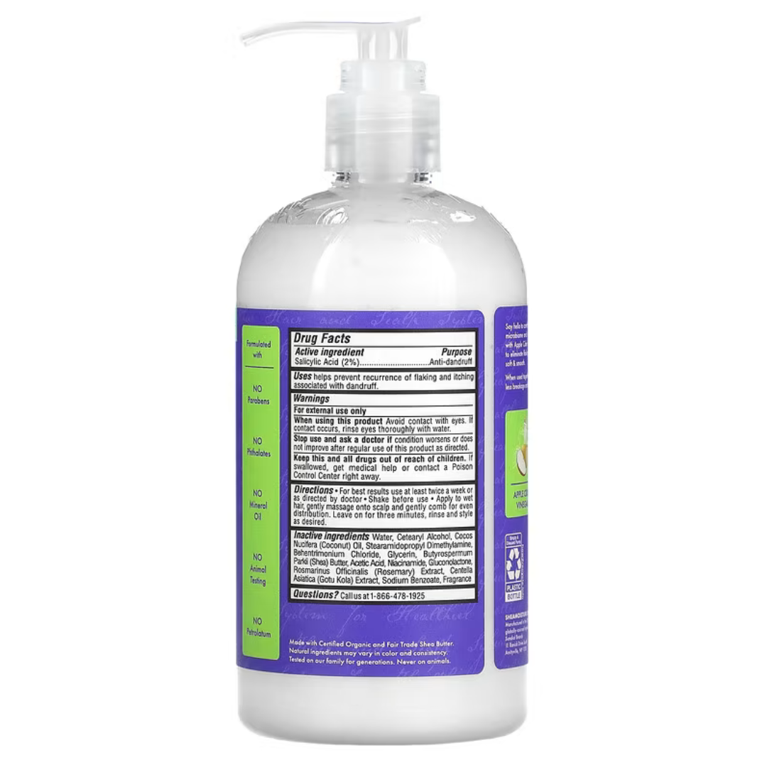 Shea Moisture Apple Cider Vinegar Anti Dandruff Conditioner 384ml