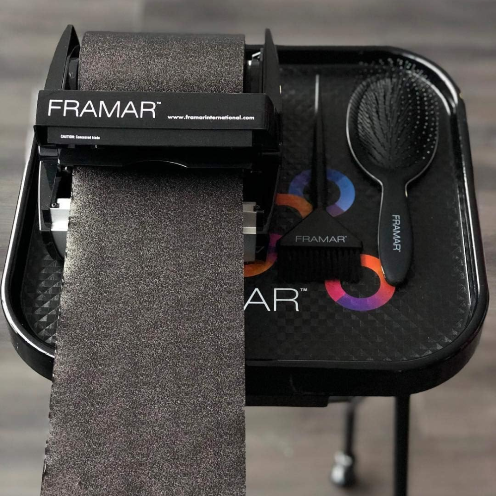 Framar schwarze Folienrolle 12,7 cm x 100,58 m