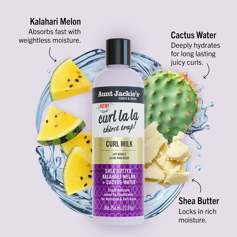 Aunt Jackie's Curl La La Thirst Trap Curl Milk 12oz