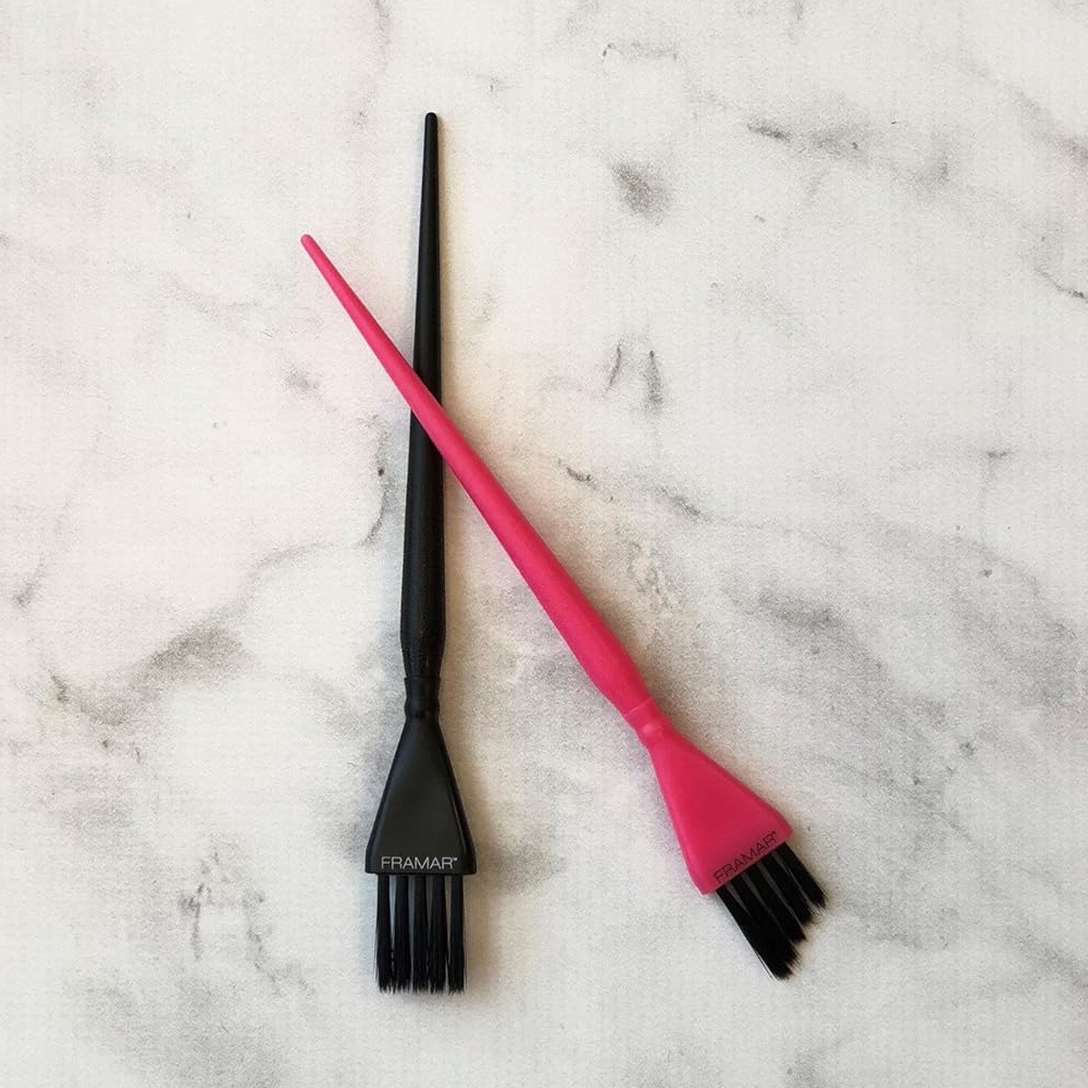 Framar Balayage Farbpinsel-Set Pink und Schwarz