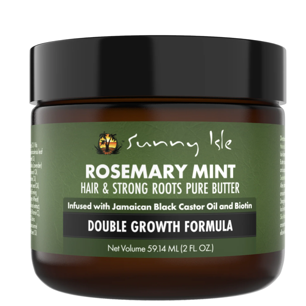 Sunny Isle Rosemary Mint & Strong Roots Pure Butter 2oz-All-Aladin Beauty