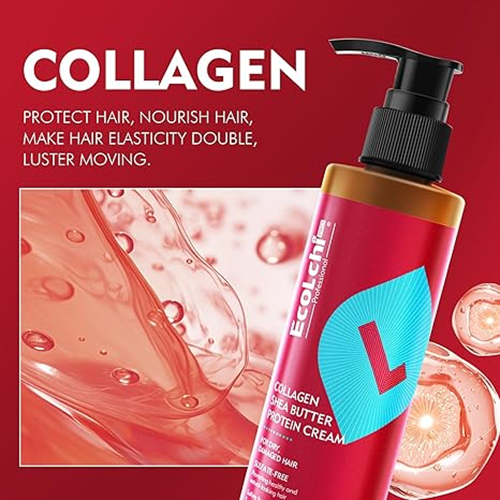 Ecolchi Collagen Sheabutter Proteincreme 200ml