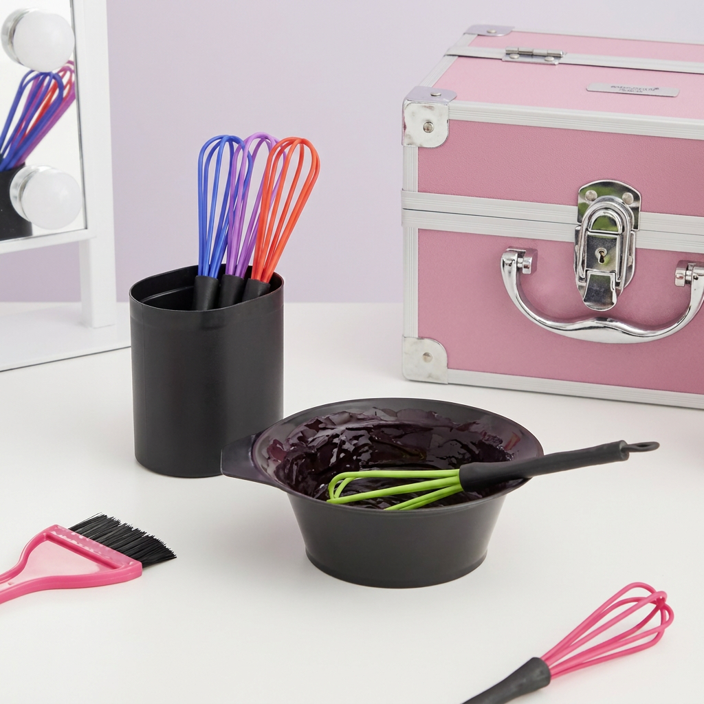 Bifull Haarfärbemittel-Mischer, verschiedene Farben, 6 Stück pro Packung