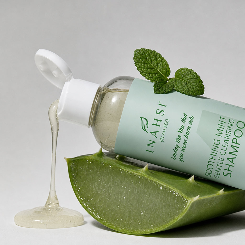 Inahsi Naturals Soothing Mint Sanftes Reinigungsshampoo