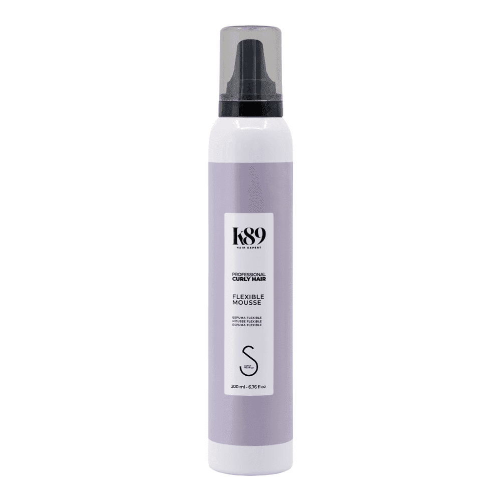 K89 Professional Curly Hair Mousse Flexible 200ml - Aladin Beauty