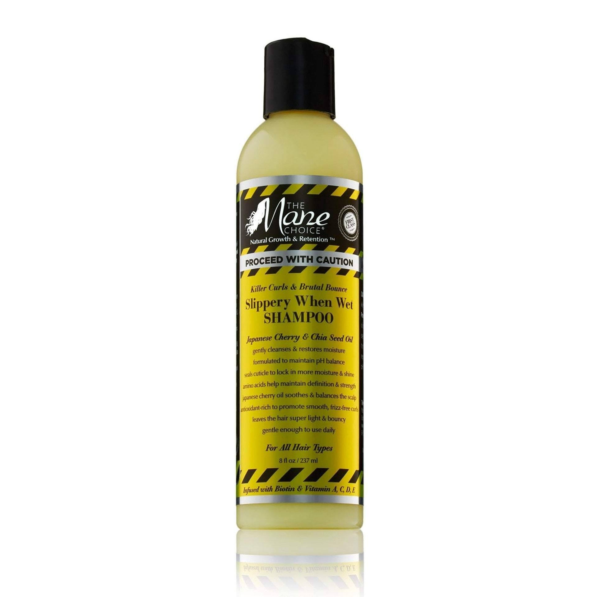 Mane Choice Caution! Killer Curls & Koils! Perfect PH Shampoo 8oz - Aladin Beauty