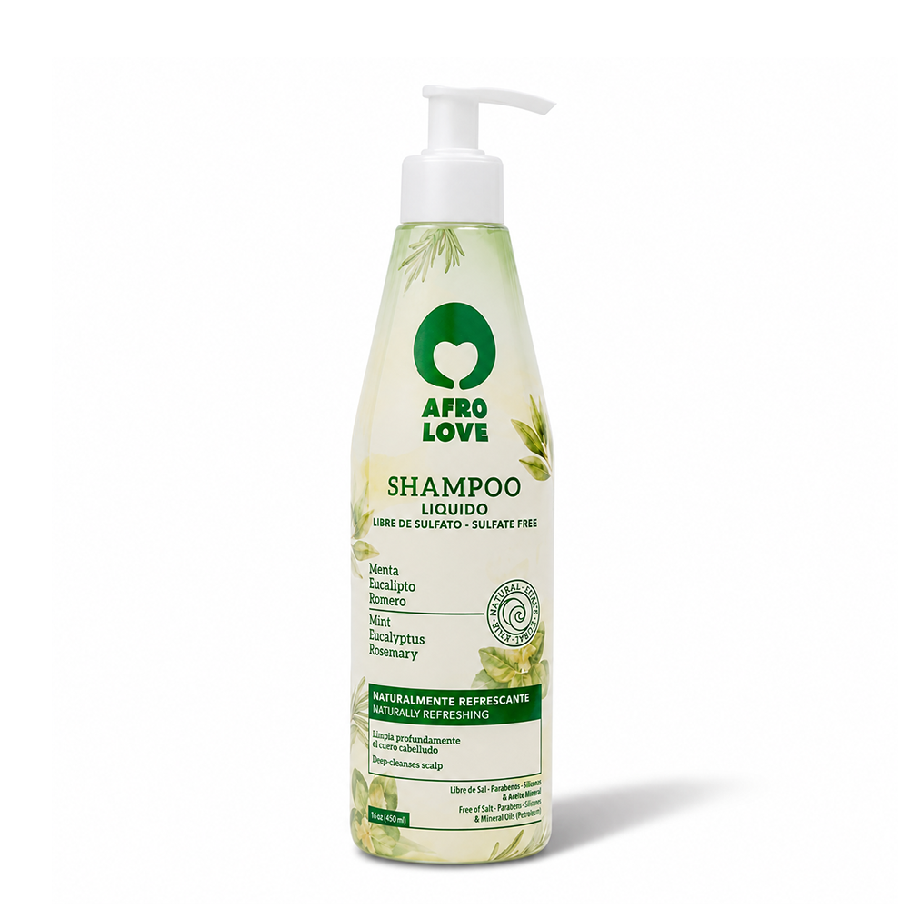 Afro Love Shampoo flüssig