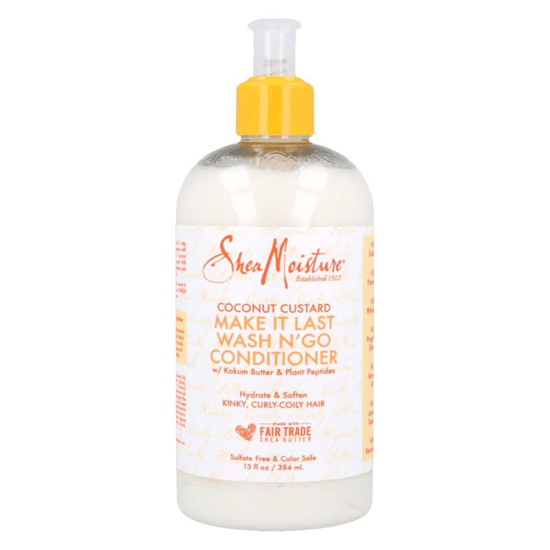 Shea Moisture Coconut Custard Wash N´Go Acondicionador 384ml - Aladin Beauty