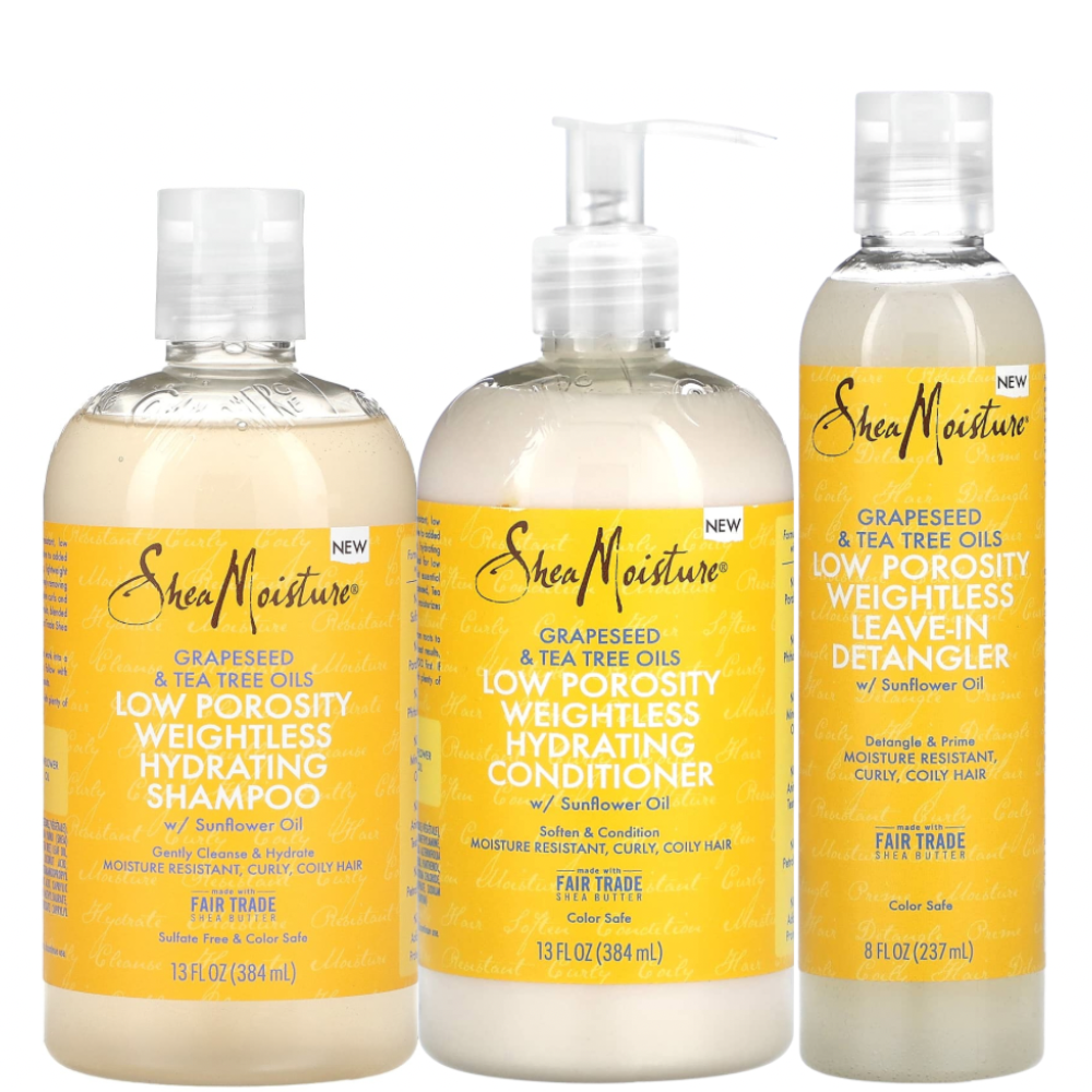 Shea Moisture Grapeseed & Tea Tree Oils Low Porosity Weightless Hydrating Pack - Aladin Beauty