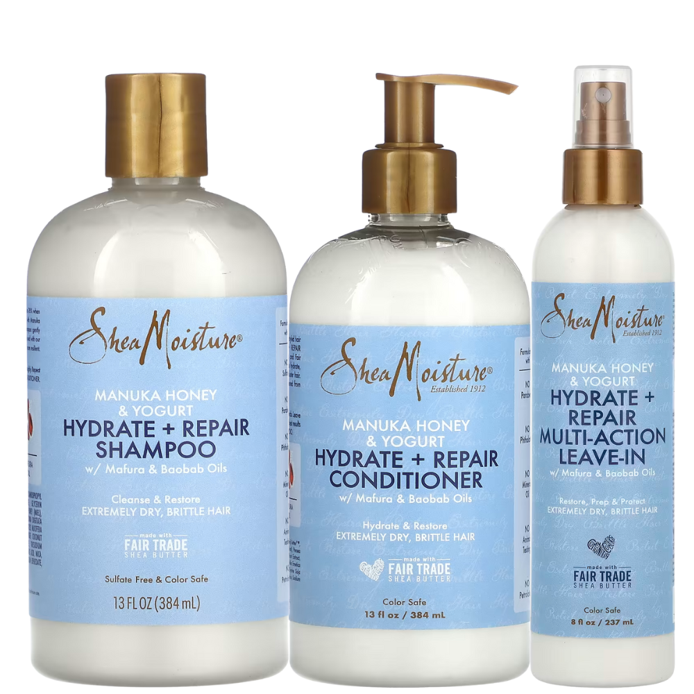 Shea Moisture Manuka Honey & Yogurt Hydrate + Repair Pack - Aladin Beauty