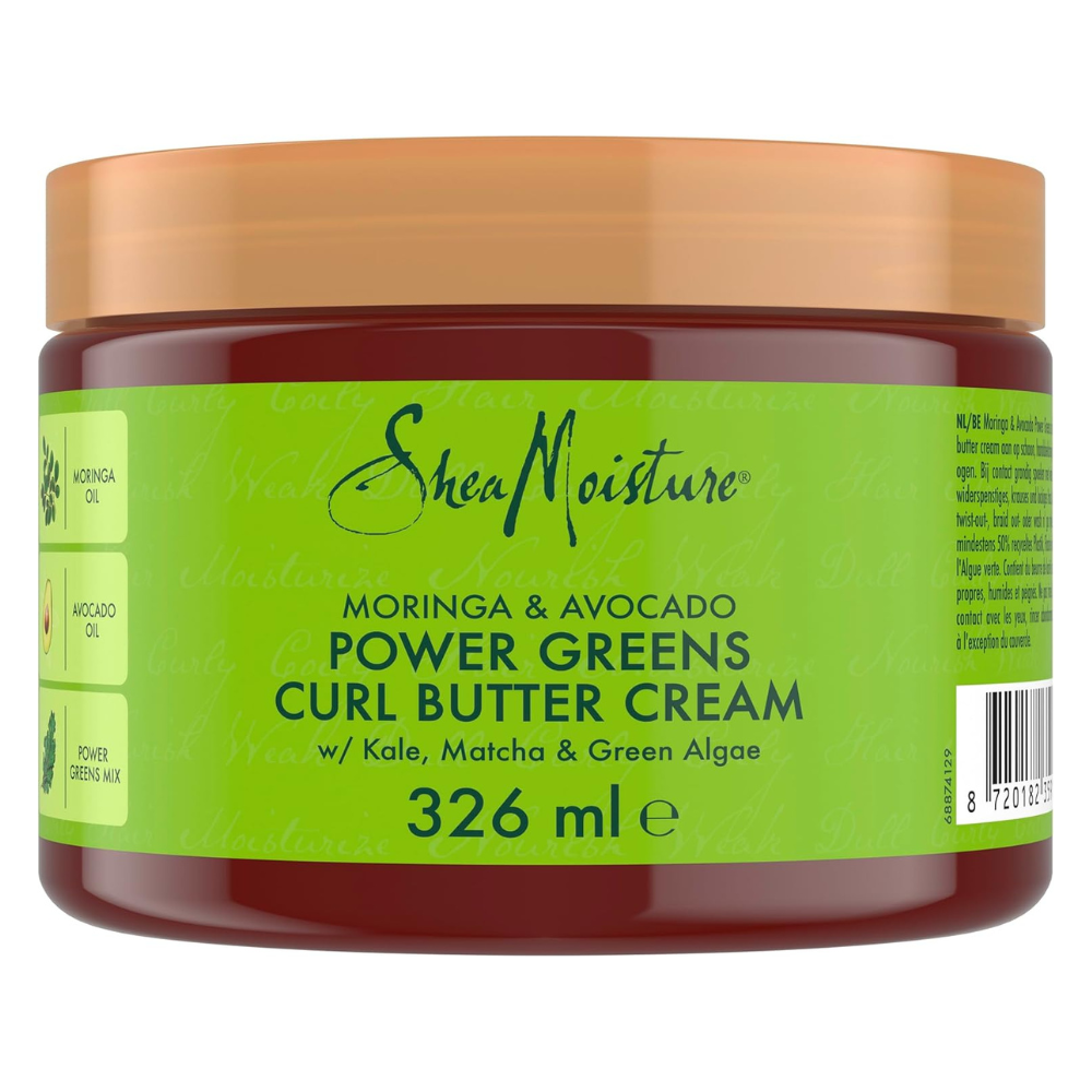 Shea Moisture Moringa & Avocado Power Greens Curl Cream 326 ml - Aladin Beauty