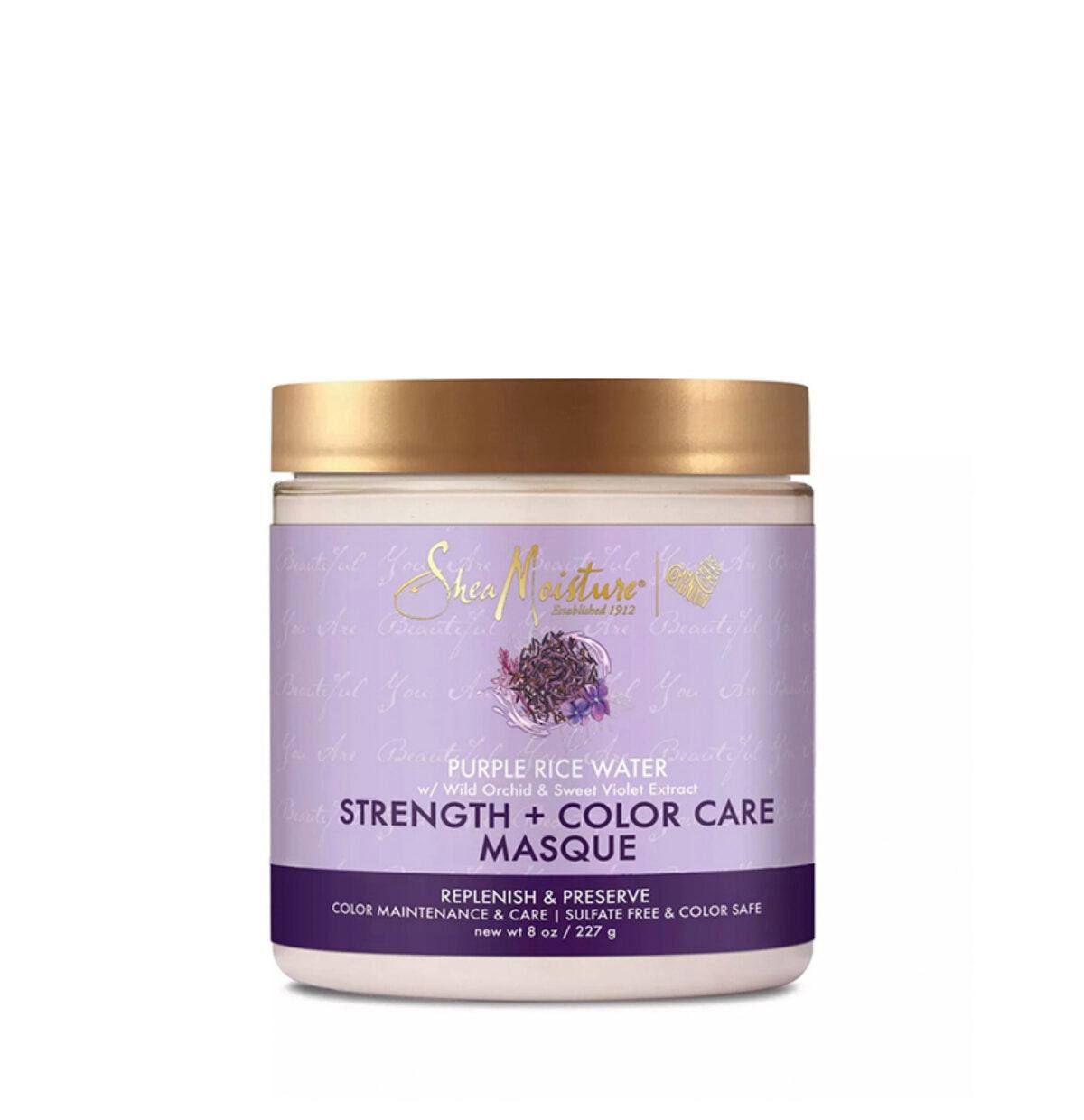Shea Moisture Purple Rice Water Mascarilla 227g - Aladin Beauty