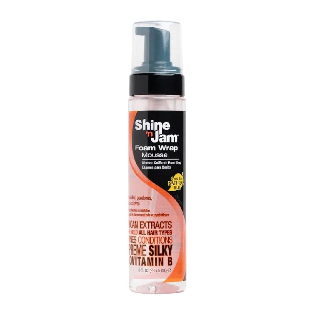 Shine ´n Jam Supreme Foam Wrap Mousse 8oz - Aladin Beauty