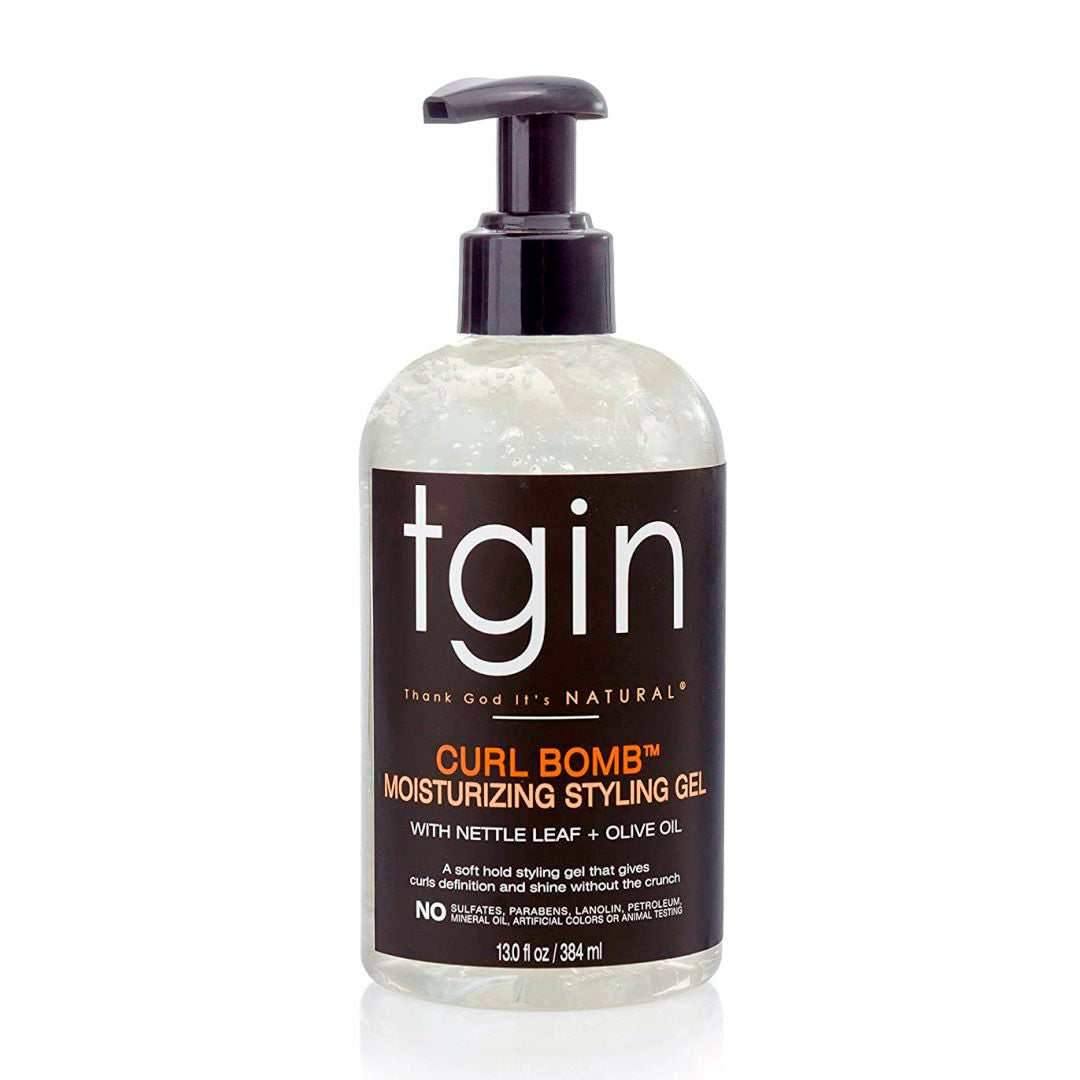 Tgin Curl Bomb Moisturizing Styling Gel 384ml - Aladin Beauty