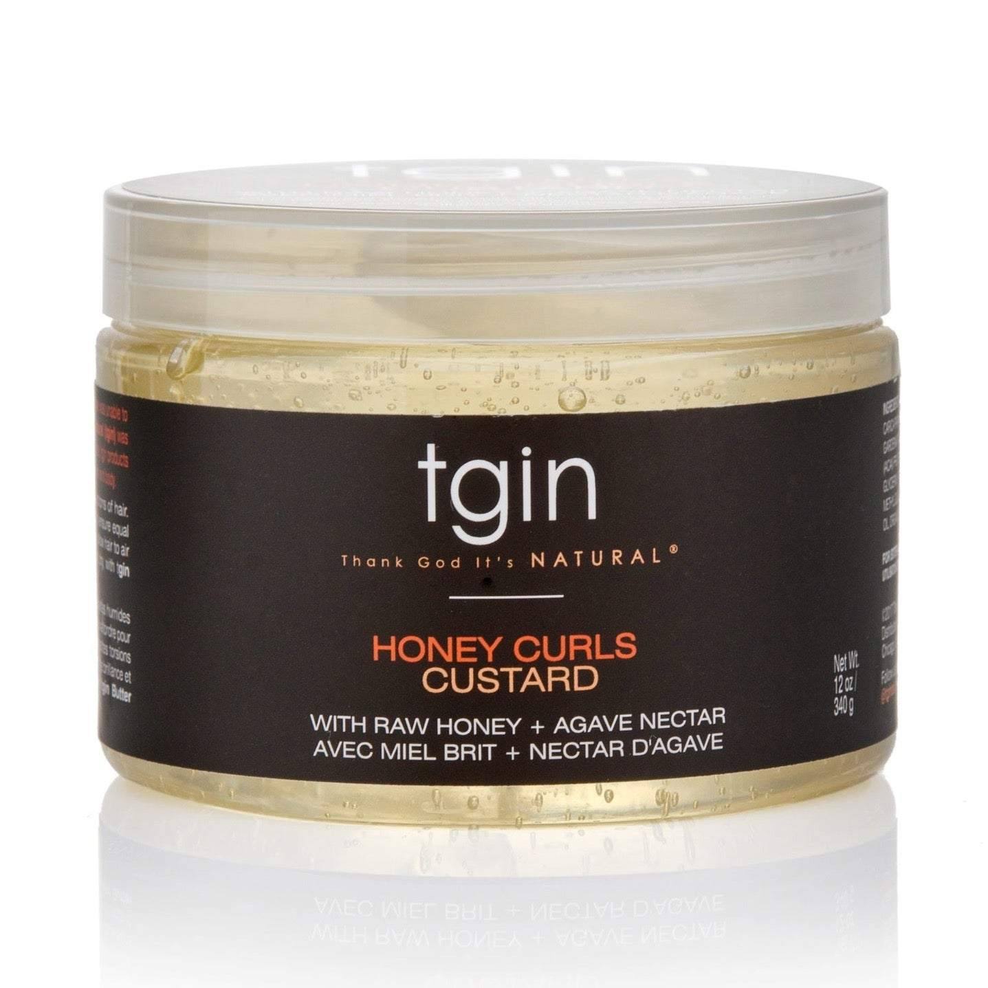 Tgin Honey Curls Custard 340g - Aladin Beauty